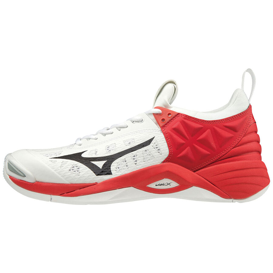 Mizuno Wave Momentum Womens Volleyball Shoes Canada - White/Red